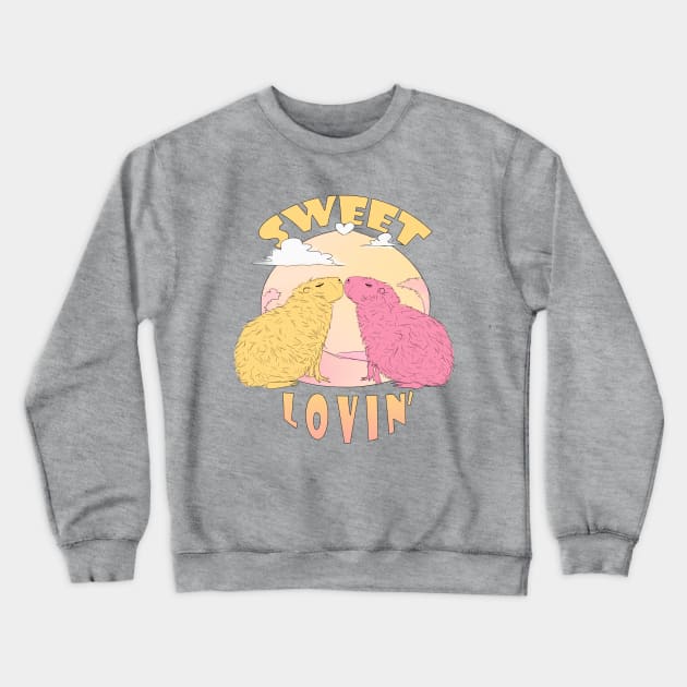 Sweet Lovin' Crewneck Sweatshirt by @akaluciarts